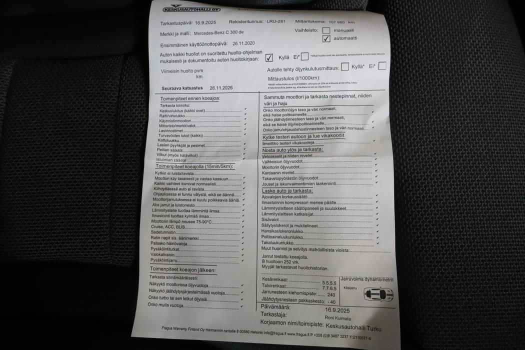 MERCEDES-BENZ C 2020