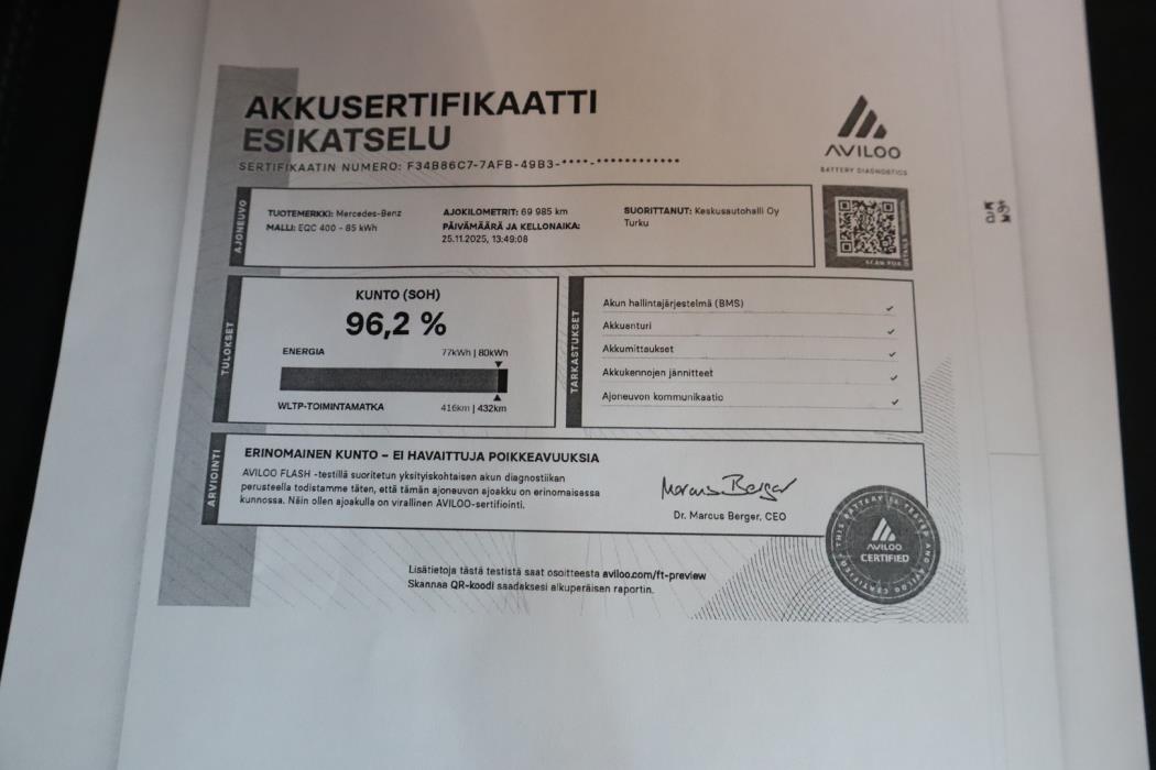 MERCEDES-BENZ EQC 2021