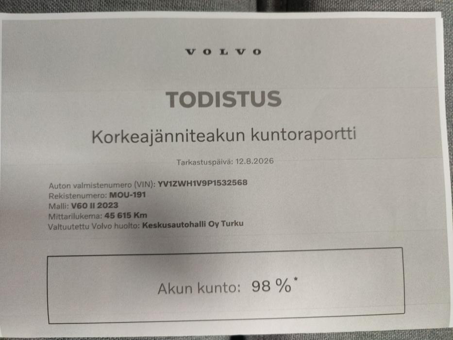 VOLVO V60 2023