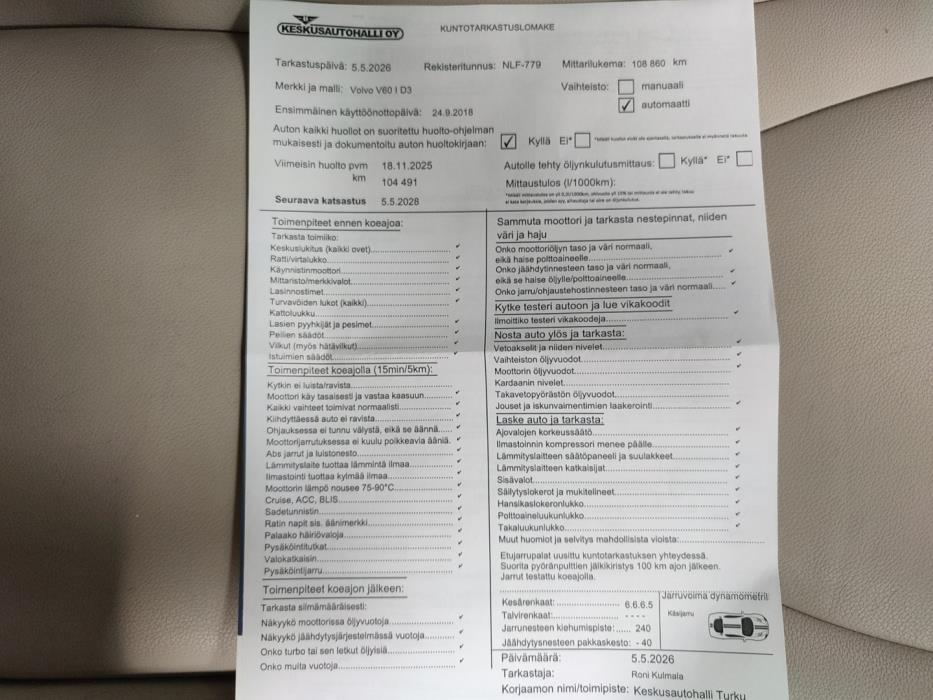VOLVO V60 2018