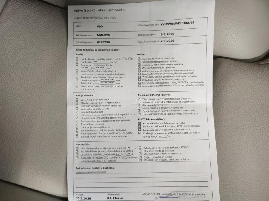 VOLVO V90 2020