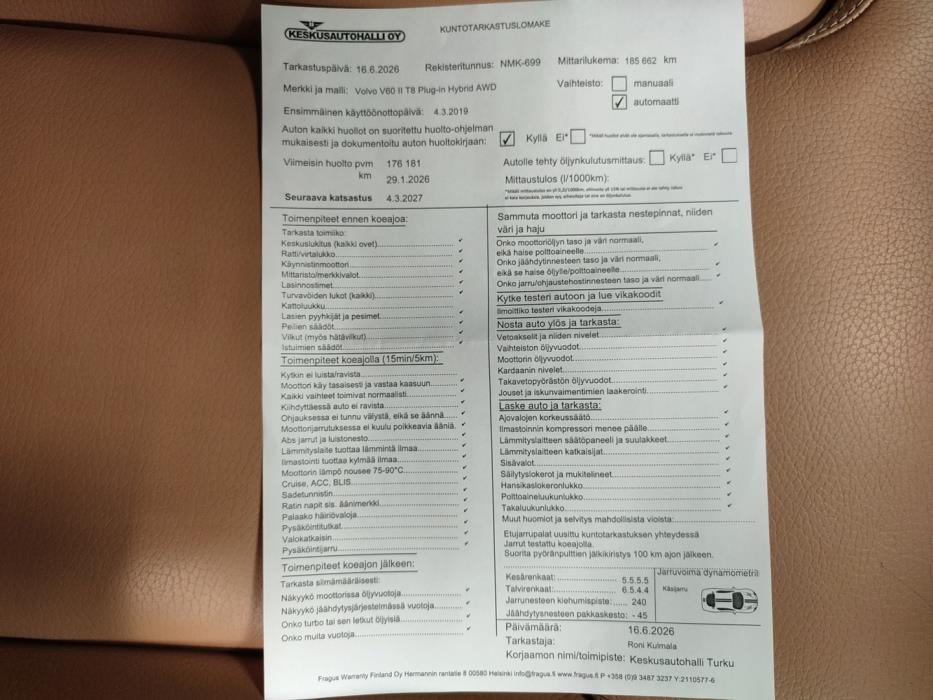 VOLVO V60 2019