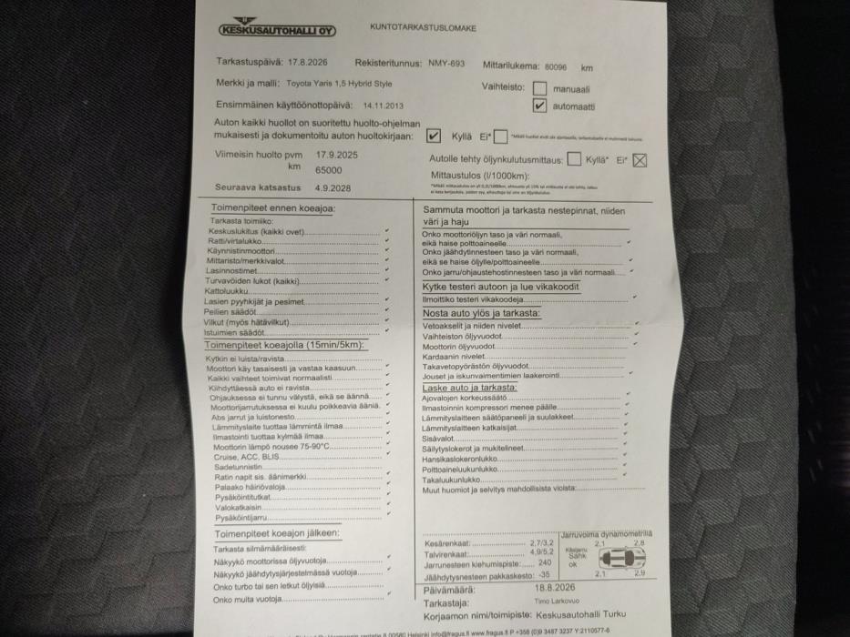 TOYOTA Yaris 2021