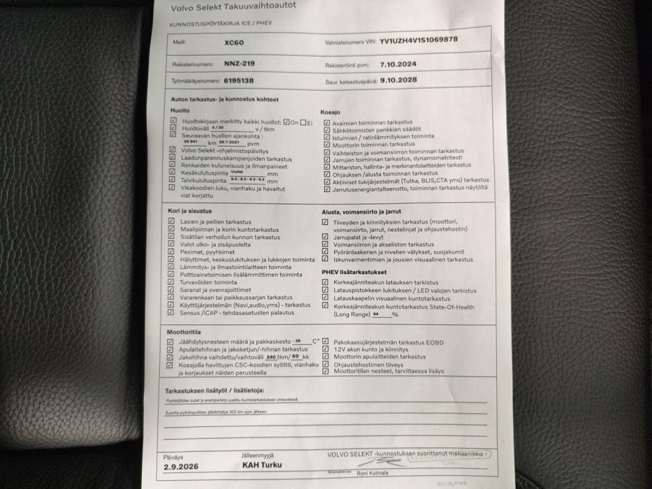 VOLVO XC60 2025