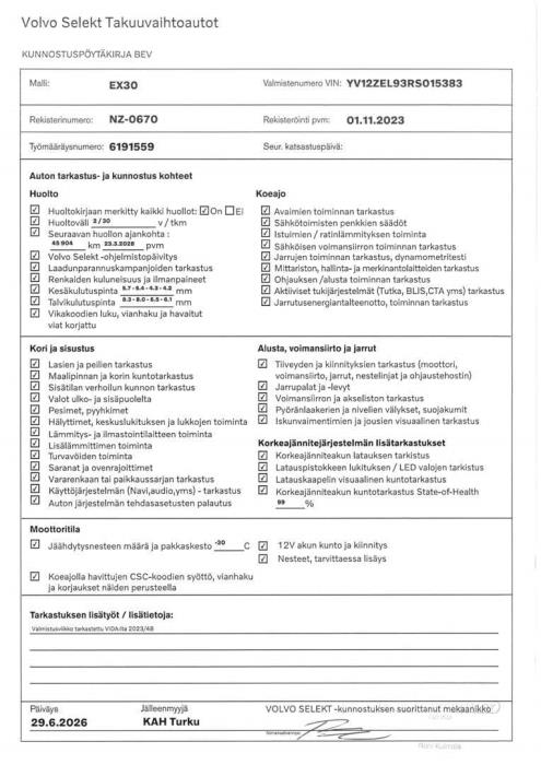 VOLVO EX30 2024