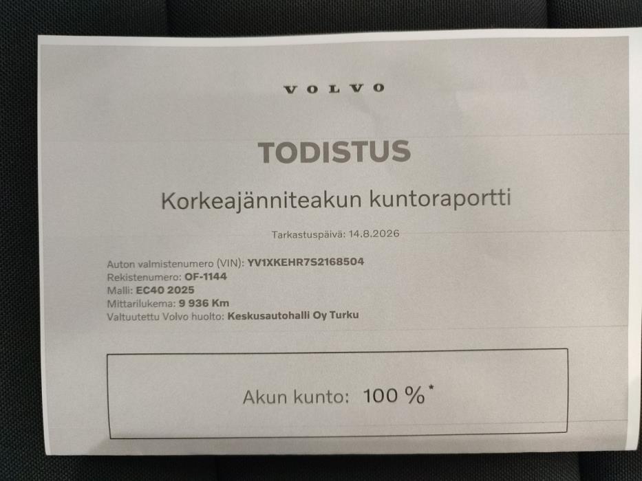 VOLVO EC40 2025