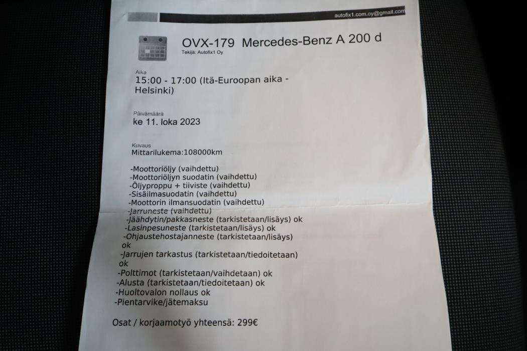 MERCEDES-BENZ A 2017