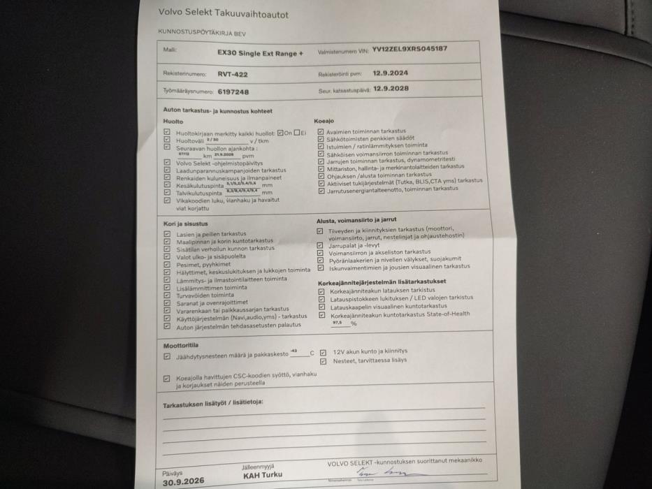 VOLVO EX30 2024