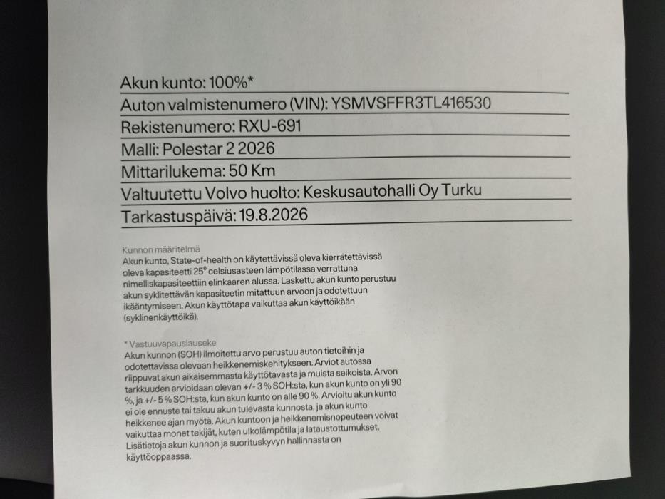 POLESTAR 2 2026