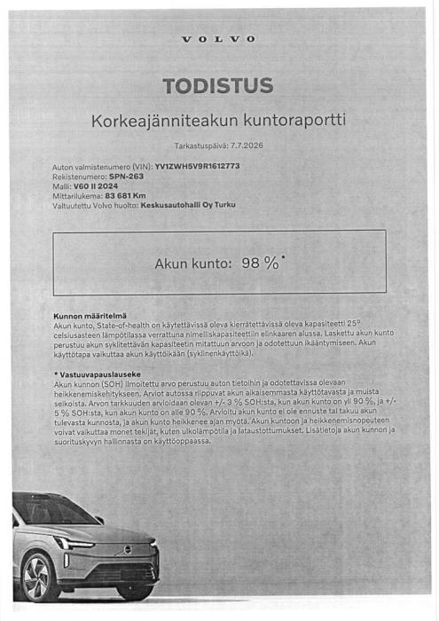 VOLVO V60 2024
