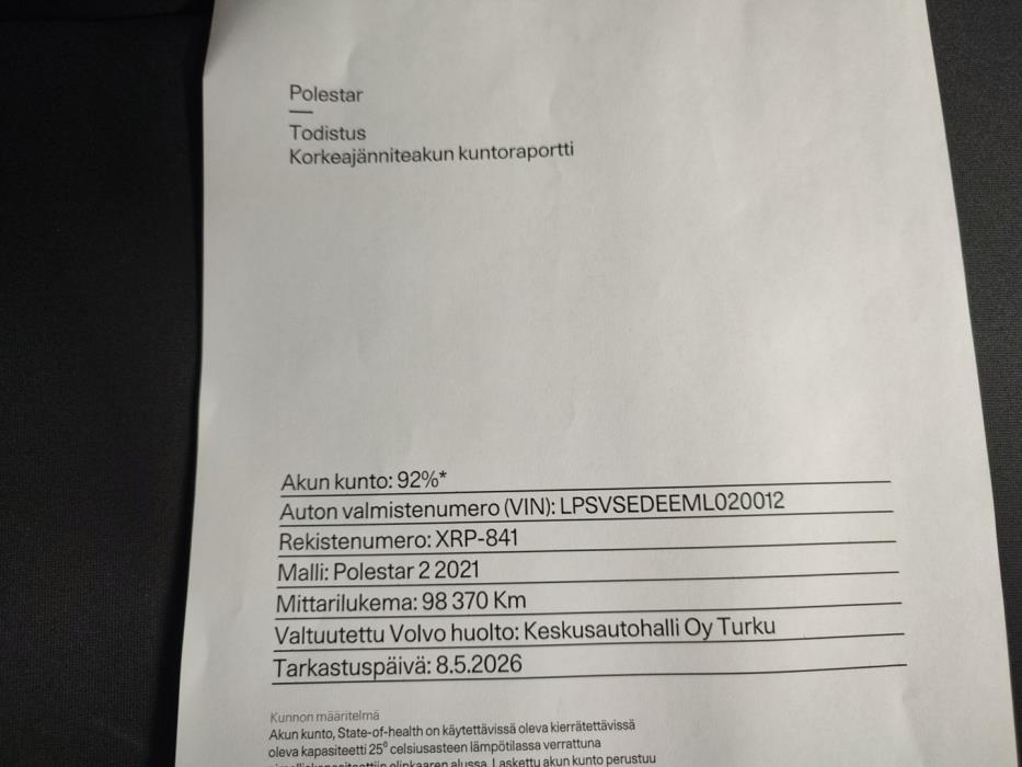 POLESTAR 2 2021