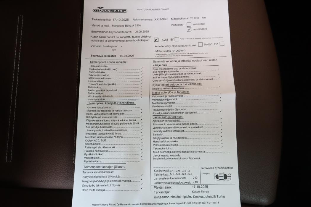 MERCEDES-BENZ A 2020