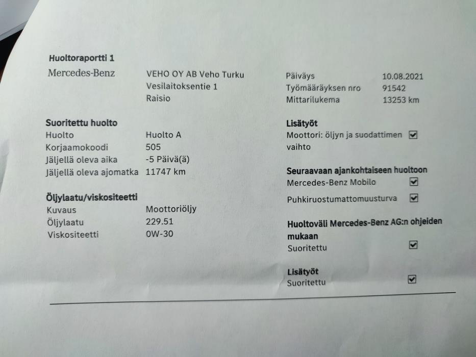 MERCEDES-BENZ A 2020