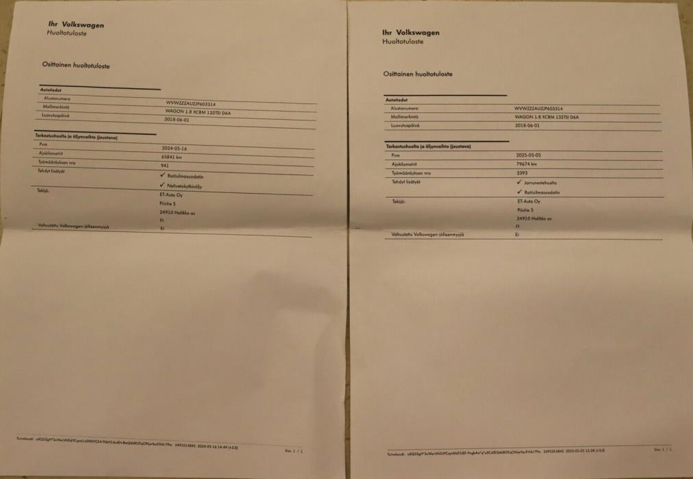 VOLKSWAGEN Golf 2018