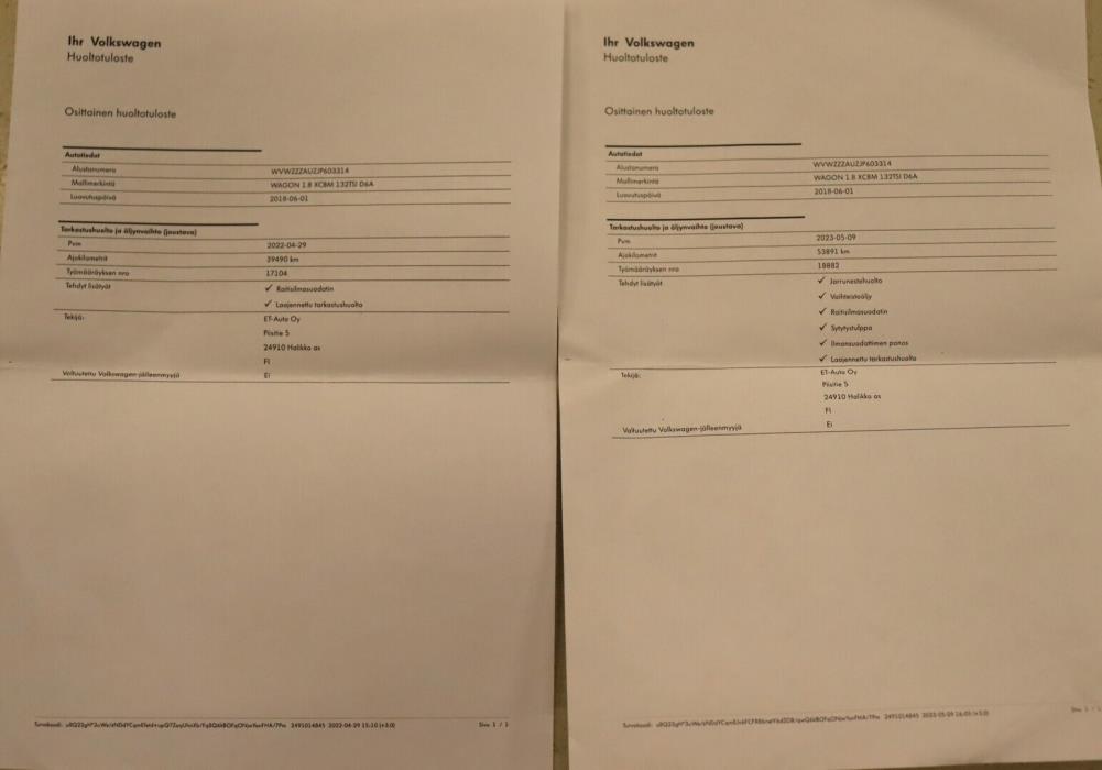 VOLKSWAGEN Golf 2018