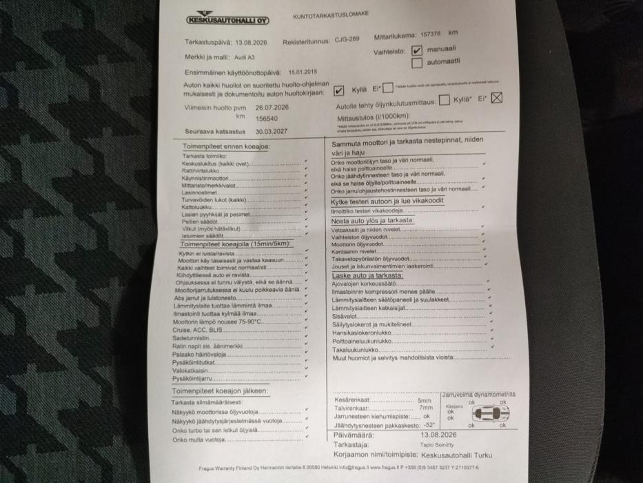 AUDI A3 2015