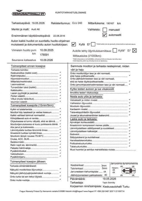 AUDI A6 2017