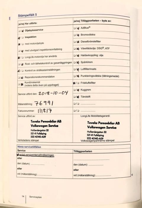 VOLKSWAGEN Golf 2015