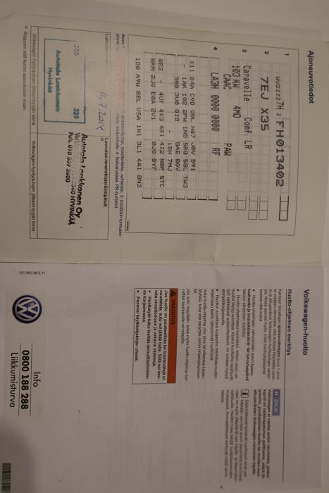 VOLKSWAGEN Caravelle 2014