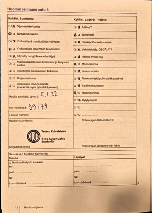 VOLKSWAGEN Golf 2016