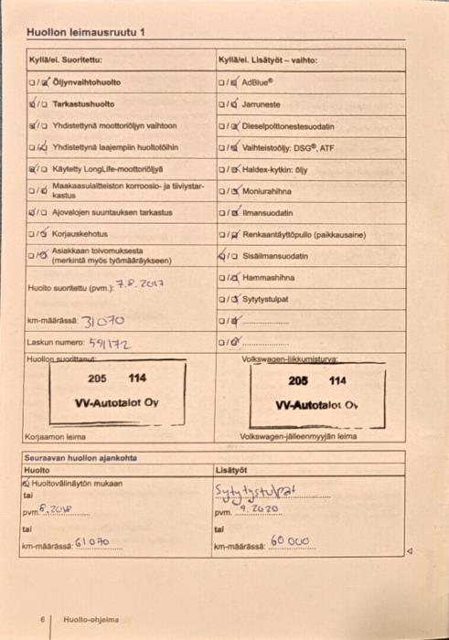 VOLKSWAGEN Golf 2016