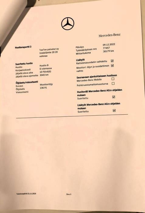 MERCEDES-BENZ B 2020