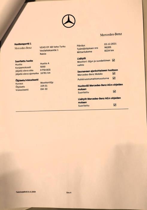 MERCEDES-BENZ B 2020