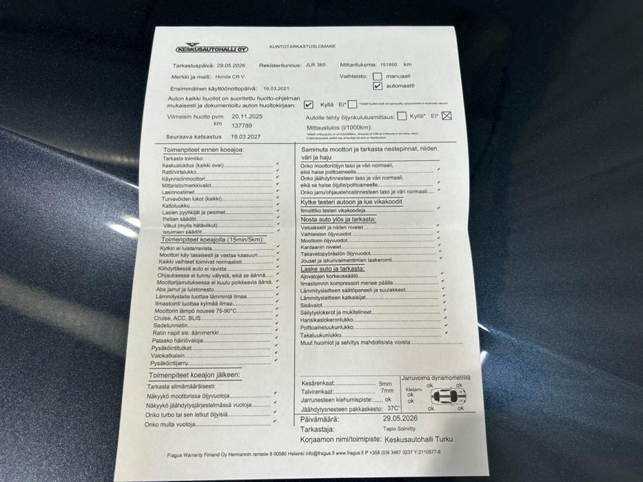 HONDA CR-V 2021