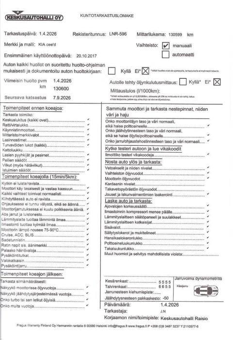 KIA cee'd 2017
