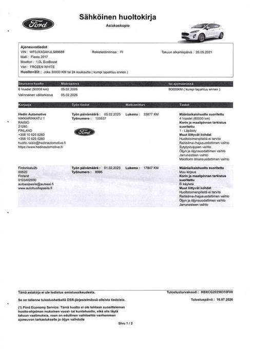 FORD Fiesta 2021