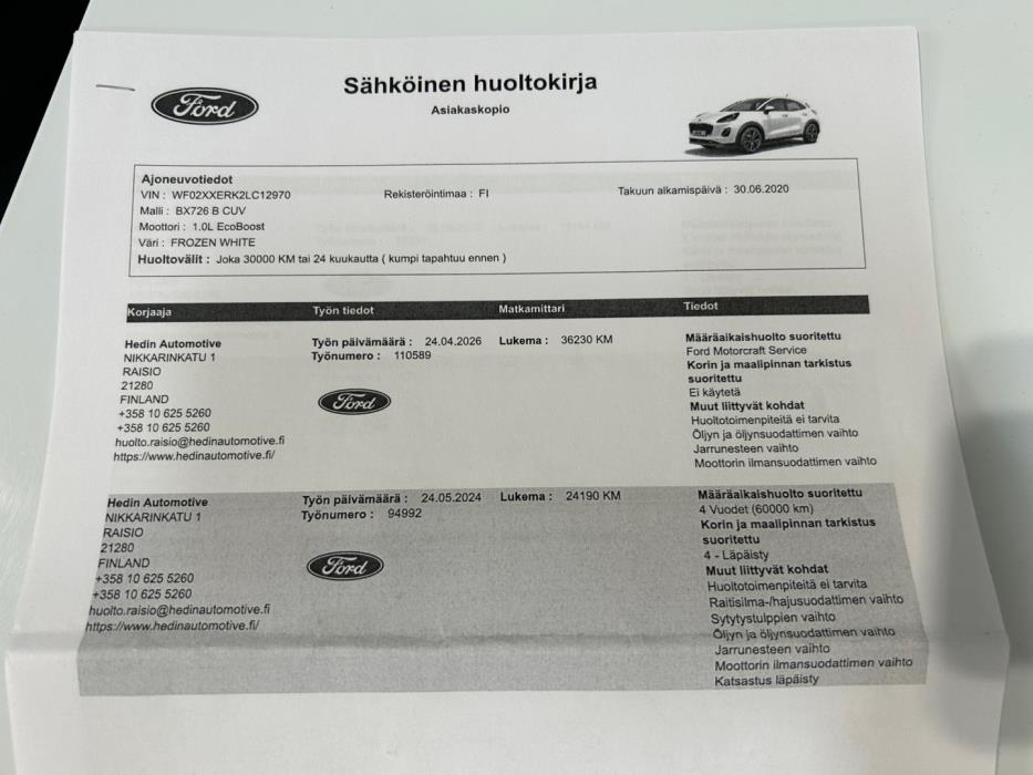FORD Puma 2020