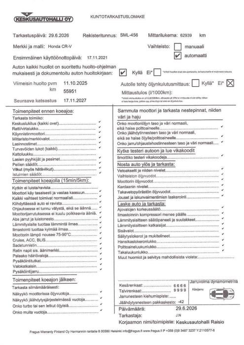HONDA CR-V 2021