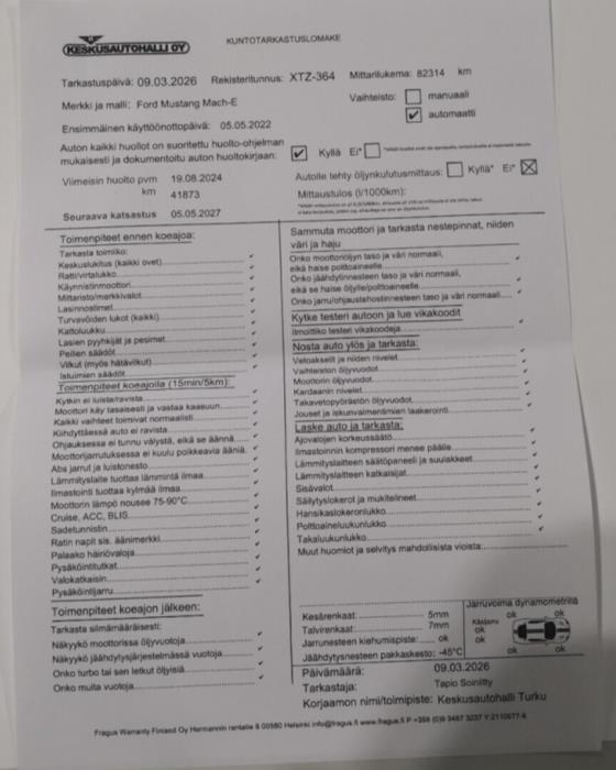 FORD Mustang Mach-E 2022