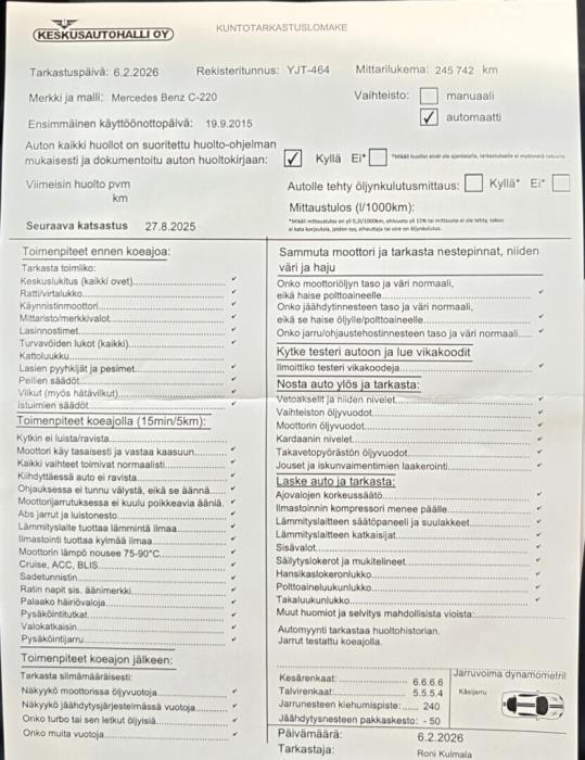 MERCEDES-BENZ C 2015