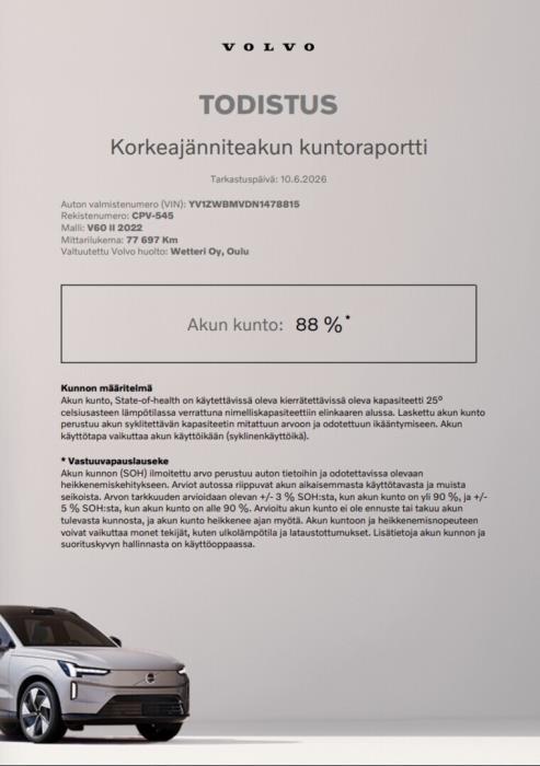 VOLVO V60 2022