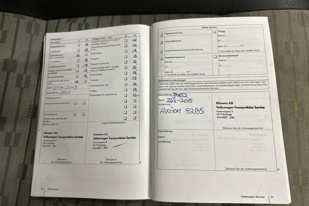 VOLKSWAGEN Caddy 2012