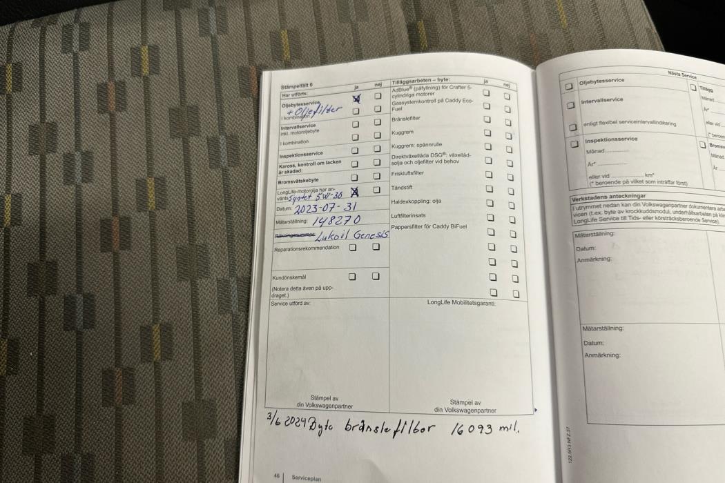 VOLKSWAGEN Caddy 2012