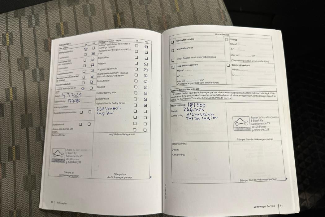 VOLKSWAGEN Caddy 2012