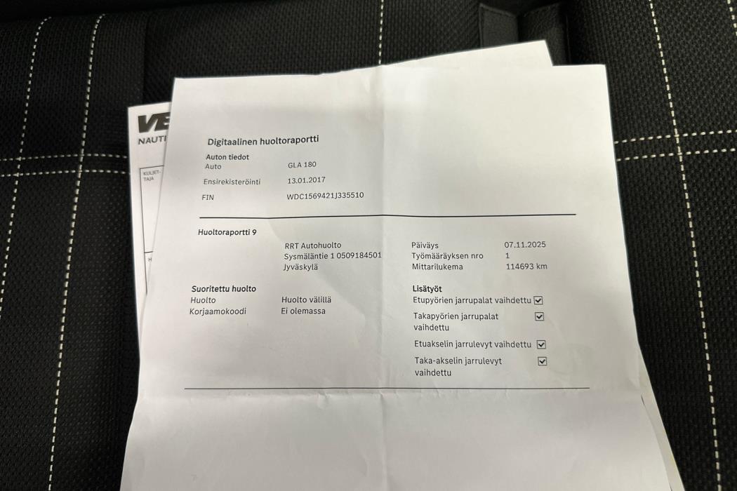 MERCEDES-BENZ GLA 2017