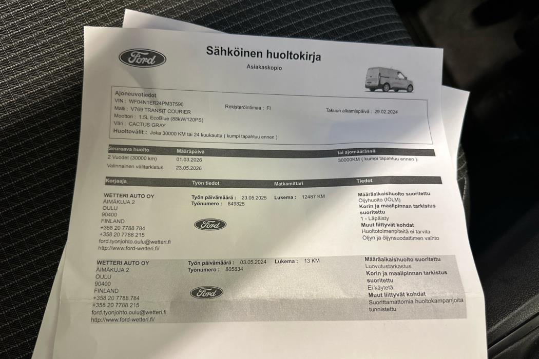 FORD Transit Courier 2024