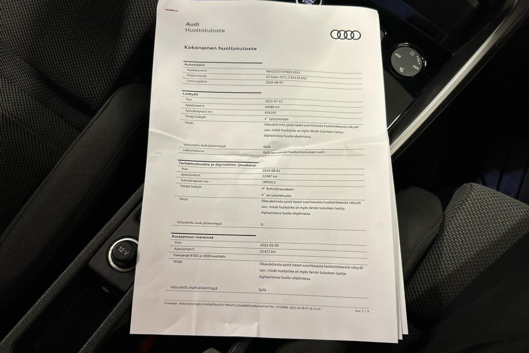 AUDI A3 2020