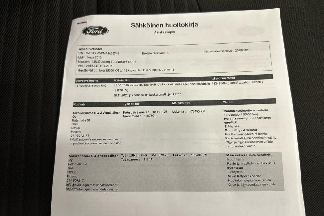 FORD Kuga 2019