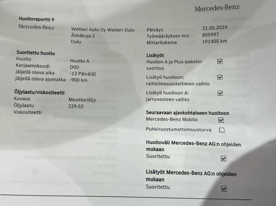 MERCEDES-BENZ E 2016