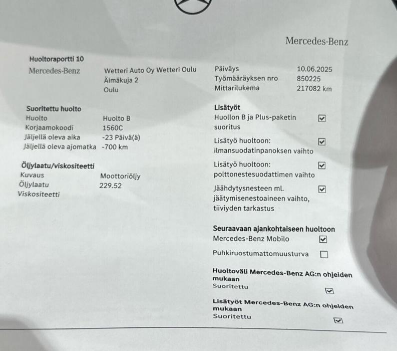 MERCEDES-BENZ E 2016
