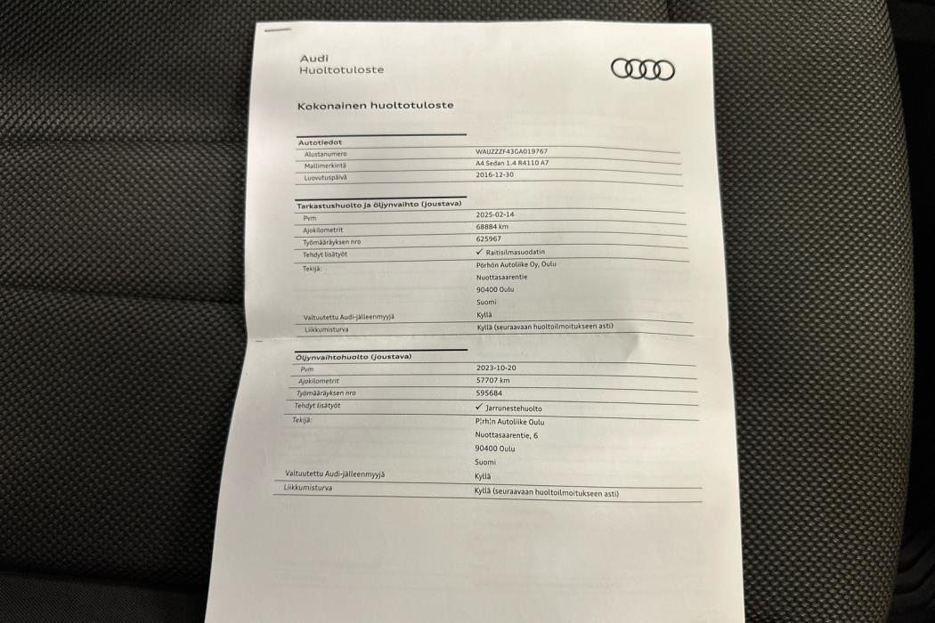 AUDI A4 2016