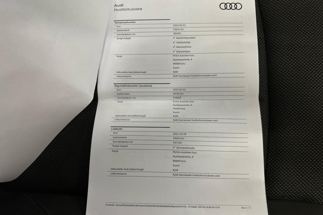 AUDI A4 2016