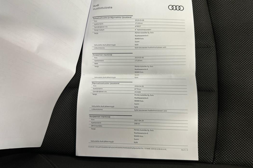 AUDI A4 2016
