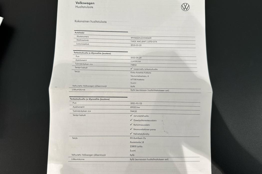 VOLKSWAGEN T-Roc 2018