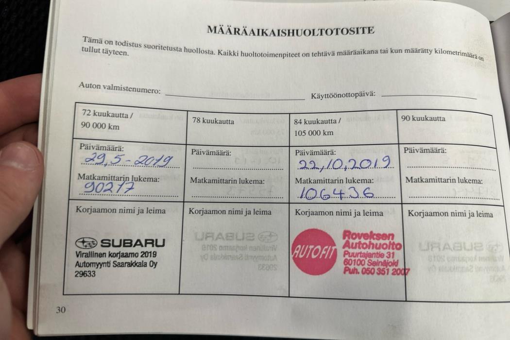 SUBARU Forester 2017