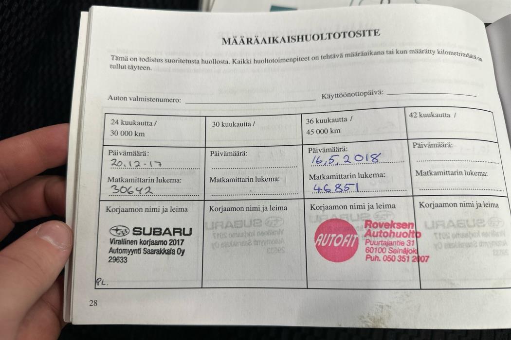 SUBARU Forester 2017